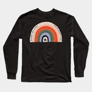 Bright and Kind Rainbow Long Sleeve T-Shirt